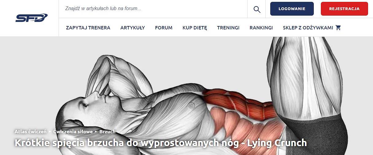 Read more about the article Atlas ćwiczeń na mięśnie brzucha dla zaawansowanych